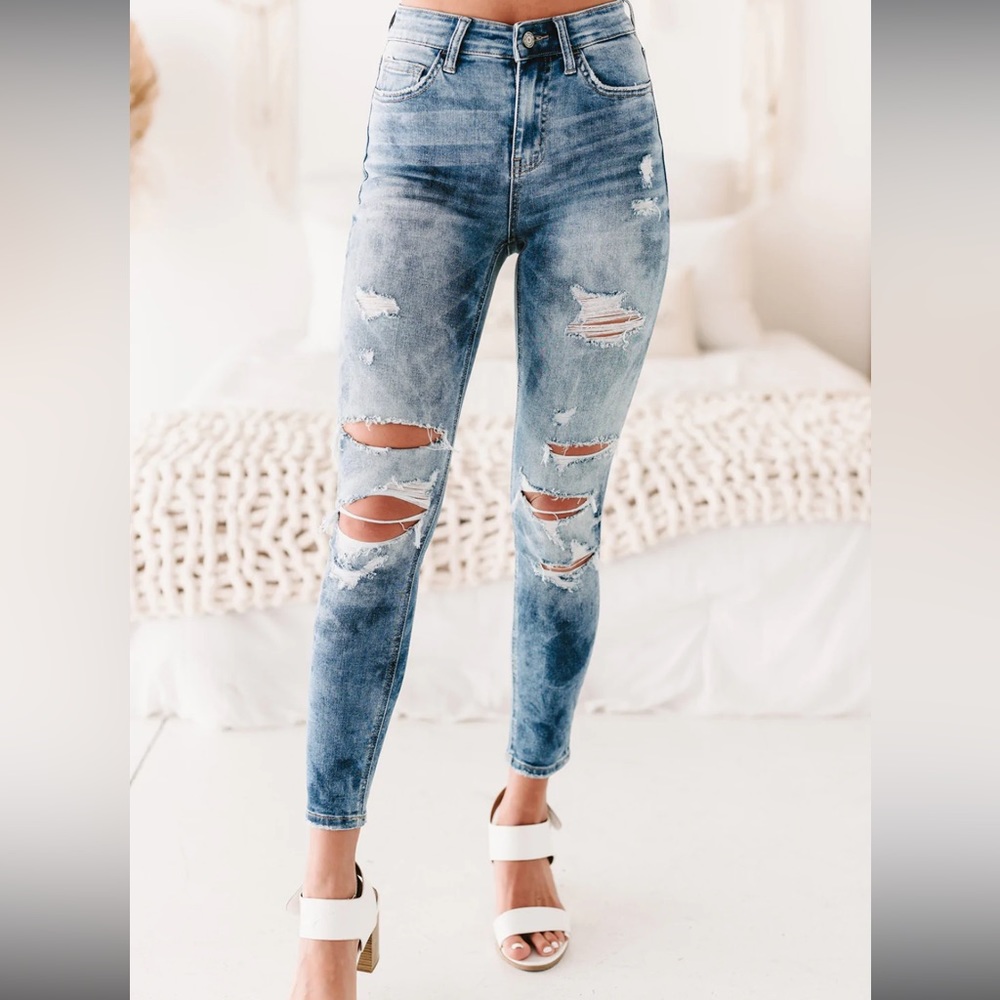 Vervet high rise skinny jeans